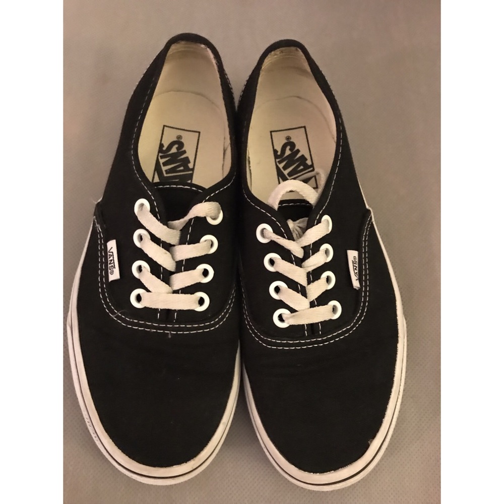 Classic Black and White Vans